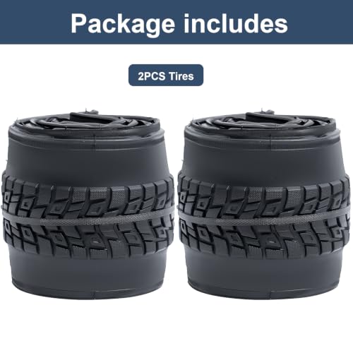 2-Pack 700x45C Gravel Bike Tires - Folding Wide Road Tyres