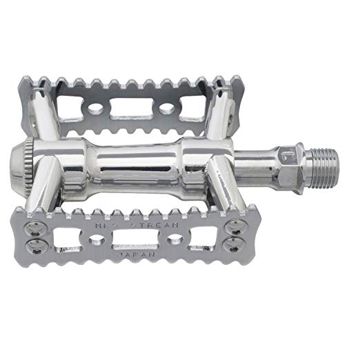 MKS Sylvan Stream Next Bicycle Pedals with Triple Shielded Bearings - Made in Japan, Left and Right Set, Regular Fit