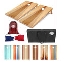 World Series of Cornhole Regulation Size Cornhole Boards - Two Tuned Triangle, Lightweight & Durable All-Wood Set