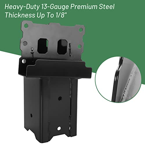 Highwild Multi-Use Platform Brackets Set of 4 - Black, for Deer Stands & Hunting Blinds