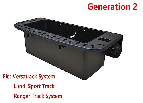 Boat Track Tool Holder 90 Degree Marine Storage Caddy for Versatrack Lund Ranger