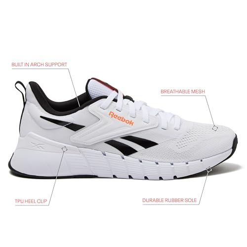 Reebok Nano Gym 1.0 Men's Athletic Workout Shoes - White/Black 13