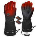 MRAWARM Heated Gloves for Men & Women, Black, Large - Rechargeable Winter Gloves with Touchscreen & Water-Resistant Features