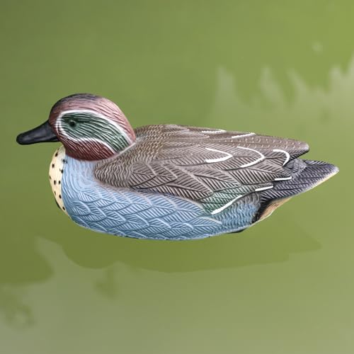 Durable Floatable Mallard Duck Decoy for Hunting and Garden Decor - 1 Pack