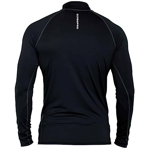 Mens Rash Guard UV Protection X-Large Black Water Sports Shirt