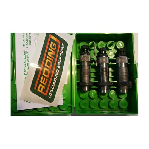 Redding 45 Colt / 454 Casull Reloading Die Set with Full-Length Sizer, Expander, Crimp & Seater Dies