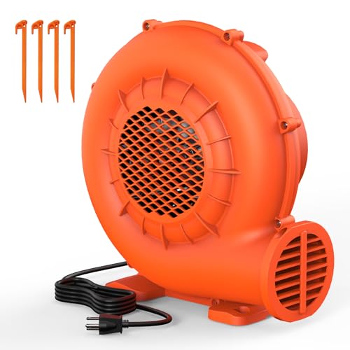 LZLXXLZL 750W Inflatable Air Blower for Bounce Houses Water Slides