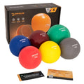 Driveline Baseball PlyoCare Balls Set of 6 Weighted Pitching Training Balls with 16-Week Program
