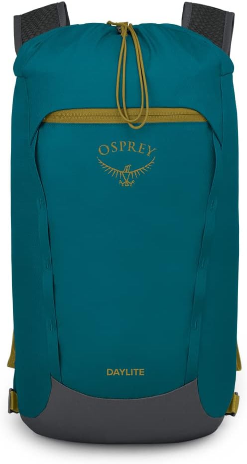 Osprey Daylite Cinch Backpack - Versatile Deep Peyto Green for Everyday Adventures