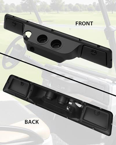 Club Car DS Golf Cart Dashboard Cover with Storage - Easy Install Replacement