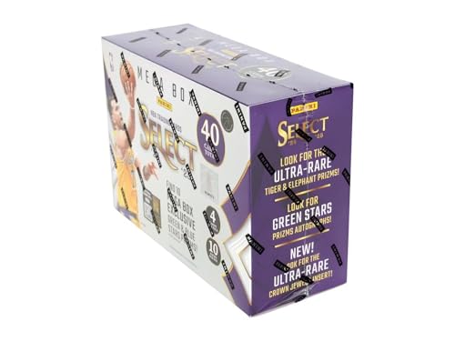 Panini 2024-25 Select Basketball Hobby Mega Trading Card Box with Prizms & Autographs