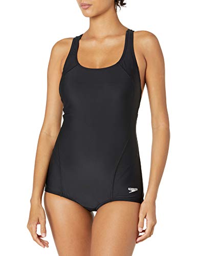 Speedo Women's One Piece Swimsuit UltraBack PowerFlex Black 20