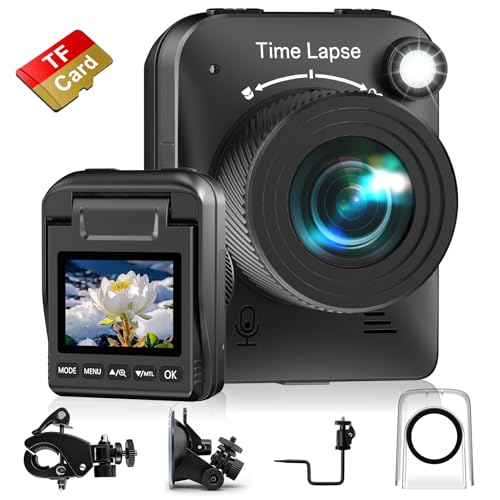 Hojocojo 4K Outdoor Time Lapse Camera with Waterproof Housing & 3 Mounts for Construction & Garden Monitoring