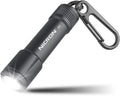 NICRON EDC Keychain Flashlight N1 - Mini LED Light, IPX7 Waterproof, Portable for Outdoor Use | Grey