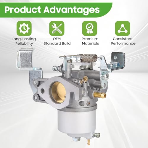 Golf Cart Carburetor Replacement for Yamaha G2 G5 G8 G9 G11 4-Cycle Gas Engines