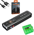 Fenix E06R Pro 1600 Lumen Rechargeable LED Flashlight with Red Beam & UV Light - Black