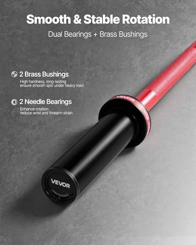 4FT Olympic Barbell Bar 500lbs Capacity for Strength Training & Powerlifting
