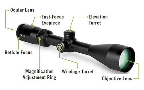 Vortex Crossfire II 3-9x40 Dead-Hold BDC Riflescope, 1-Inch Tube, Second Focal Plane