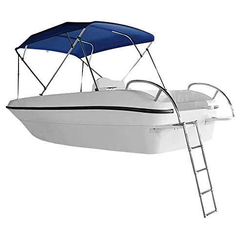 Marinebaby Heavy Duty Telescopic Boat Ladder 4 Steps Stainless Steel