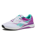 Reebok Women's Nano X5 Athletic Shoes - White/Purple Rave/Aqua, Size 5