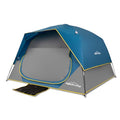 Loyeahcamp 4-Person Dome Camping Tent with Rainfly - Dark Blue