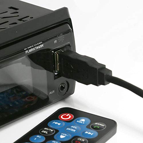 Marine Headunit Receiver with Waterproof Speakers Bluetooth AM FM MP3 SD USB