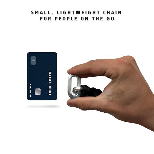 ABUS Hardened Steel Security Chain 6' Square Link Outdoor Anti-Theft
