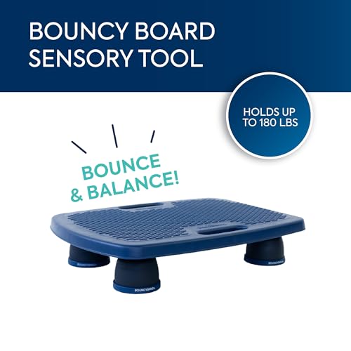 Kids Balance Board for Focus & Balance - Sensory Wobble Board 21.75 x 15.75 inches