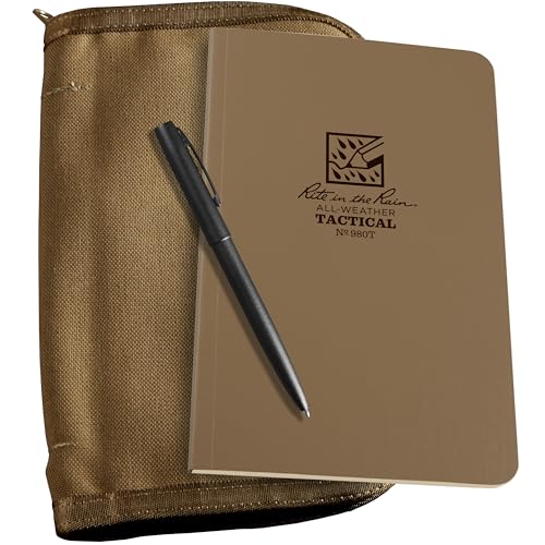 Rite in the Rain Weatherproof Tactical Field Kit with Notebook & Pen