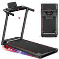 ApexNexus 3.0HP Foldable Incline Treadmill for Home Use with 12% Manual Incline