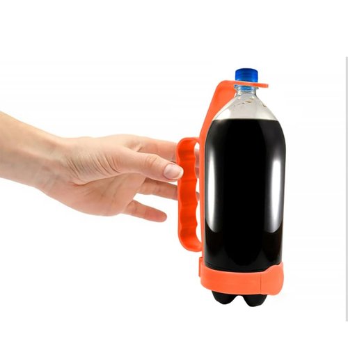 DECHOUS Plastic Soda Bottle Beverage Handle for Outdoor Easy Carrying - Bottled Beverage Drink Carrier Grip for Soda Water Bottles