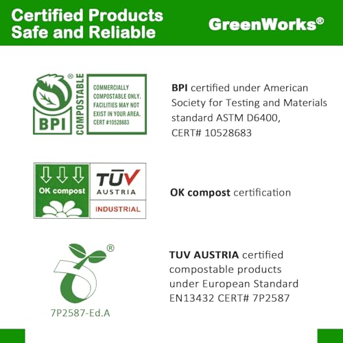 GreenWorks 1000 Bulk Compostable 7-Inch CPLA Knives Disposable Cutlery