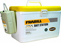 Frabill Bait Box with Aerator - 8-Quart Portable Fish Bait Container