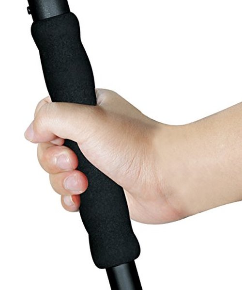 Vanguard Scout B62 Bi Pod with V Shaped Rotating Yoke, Quick Flip Leg Locks, Foam Hand Grips