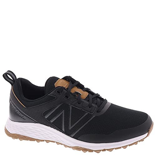 New Balance Men's Fresh Foam Contend Golf Shoes Black/Gum Size 12