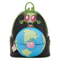Loungefly Nickelodeon Invader Zim Glow-in-the-Dark Mini Backpack