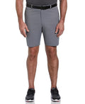 Golf Shorts Men 9-Inch Flat Front Active Waistband - Size 32 / Quiet Shade