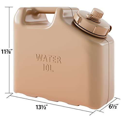 Scepter 2.5 Gallon Military BPA-Free Water Container - Sand Variation