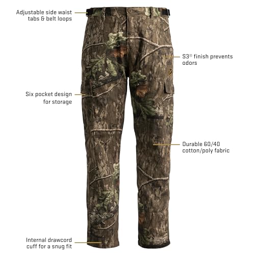 Men's Lightweight Fused Cotton Hunting Pants - Large / Mo Country Roots - Shield Series