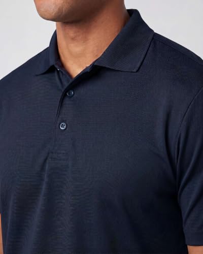 Men's Short Sleeve Golf Polo Shirt - Athletic Tennis Casual Set Large