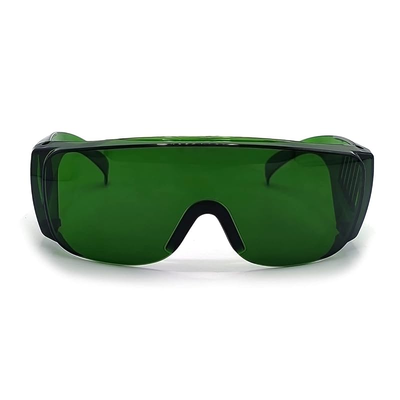 IPL 200nm-2000nm Laser Safety Glasses - Eye Protection for Laser Hair Removal & Cosmetology (Green)