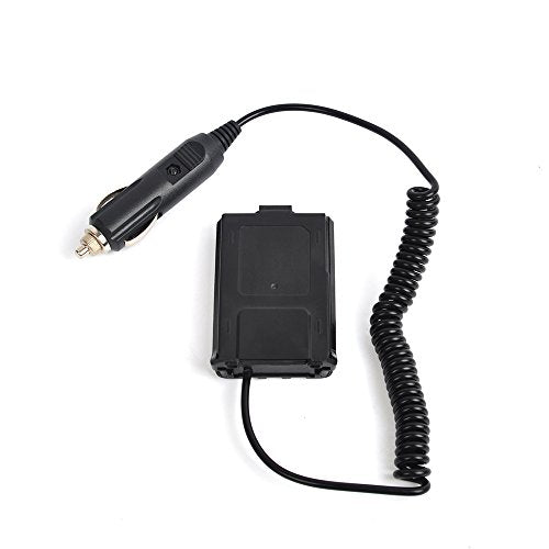 Car Battery Eliminator Charger for Baofeng UV-5R Walkie Talkie - 12V DC Adapter