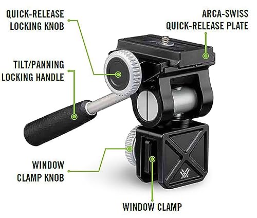 Vortex Pro Car Window Mount for Binoculars & Spotting Scopes