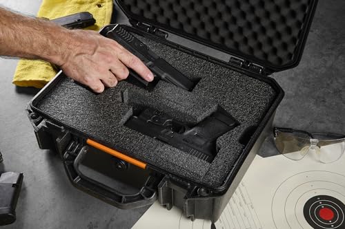 Pistol Foam Case V200 for Black - Rugged Multi-Pistol Storage