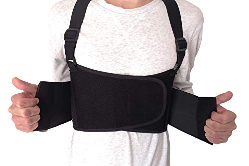 XL Breathable Rib Support Brace for Broken and Bruised Ribs, Chest & Sternum Injury