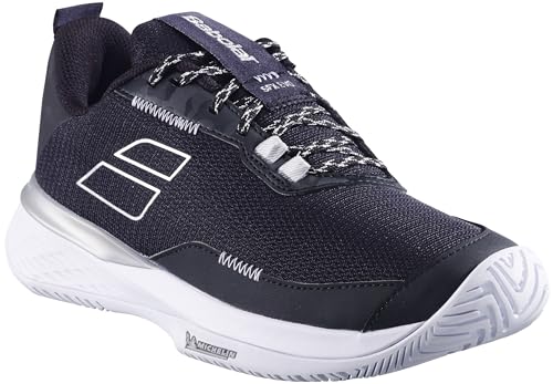 Babolat Women's SFX Evo All Court Tennis Shoes - Black/Silver, Size 8