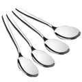 8-Piece Stainless Steel Buffet Serving Spoons Set - Durable & Easy to Wash