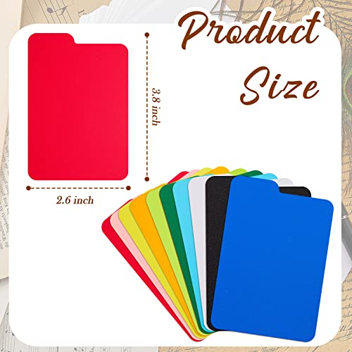 Trading Card Dividers 100 Pack Multicolor - Card Organizers & Separators