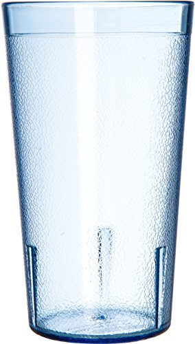Plastic Stackable Tumbler 13.4oz Blue - Commercial Drinkware for Restaurants & Catering