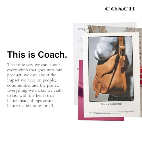 Coach Jordyn Backpack Black One Size Crossgrain Leather